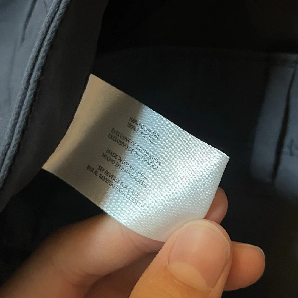 Banana Republic Pants Mens 36x32 Gray Performance Flat Front Performance Outdoor